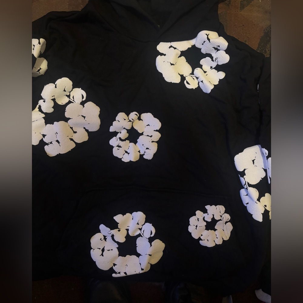 Black Denim Tears Hoodie